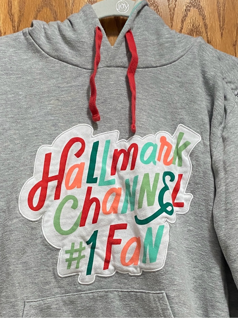 Hallmark Channel #1 Fan gray hoodie XL